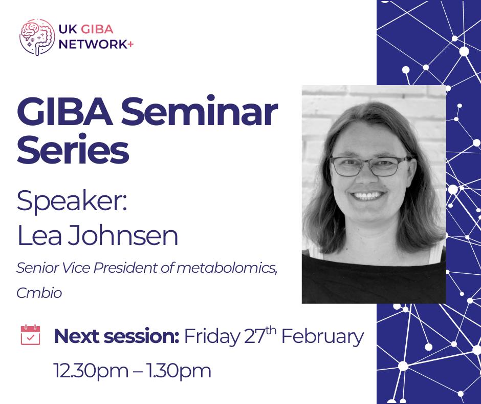 GIBA Seminar Series - Lea Johnson Graphic